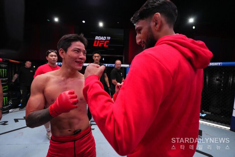 최동훈 vs 키루 싱 사호타 페이스오프 ⓒUFC