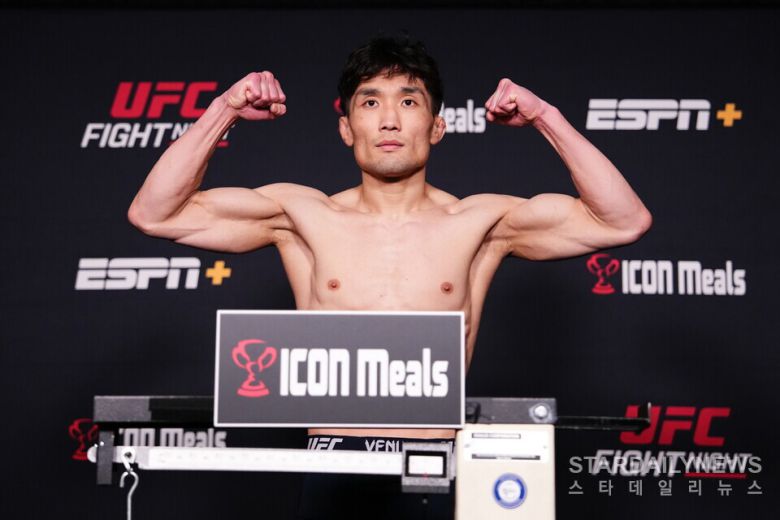 이창호 계체ⓒUFC​​​​​​​