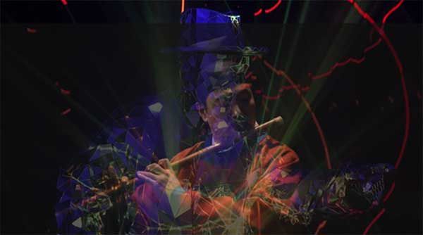 AI 딥페이크 LED퍼포먼스 이미지 / 사진제공=전통공연예술진흥재단