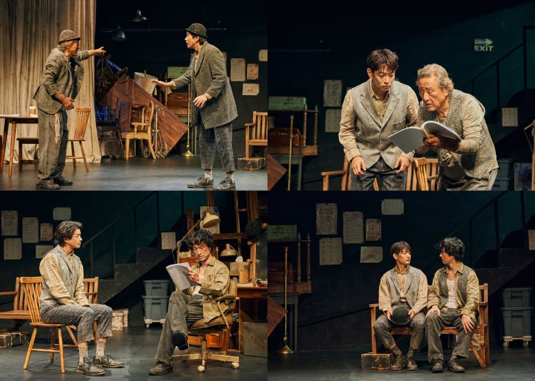 연극 '고도를 기다리며를 기다리며' 공연사진 (사진 양해성)