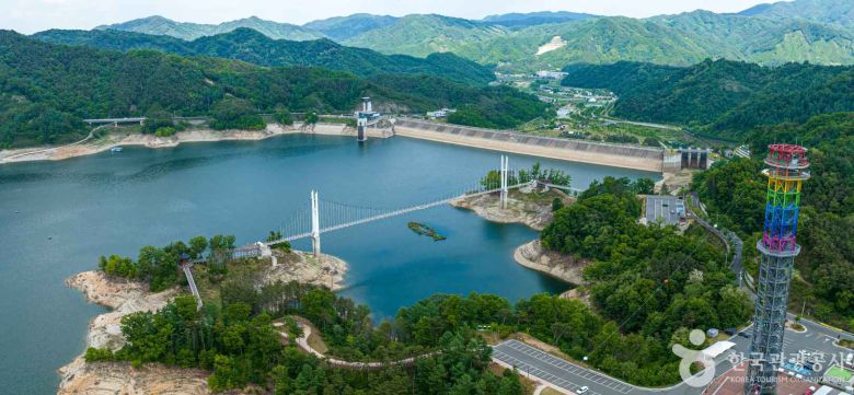 (ⓒ한국관광공사) 부항댐출렁다리