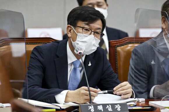 김상조 청와대 정책실장. 연합뉴스