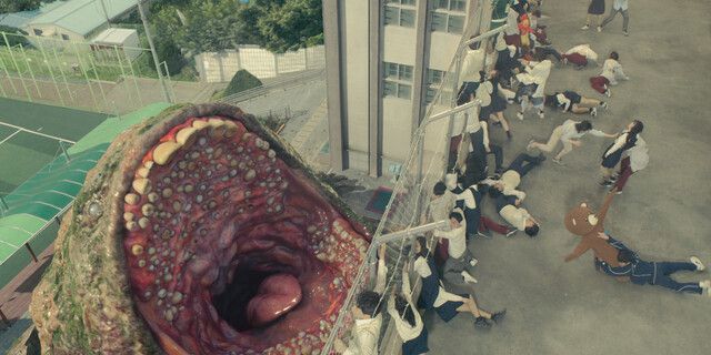 넷플릭스 드라마 <보건교사 안은영>의 한 장면. 넷플릭스 제공