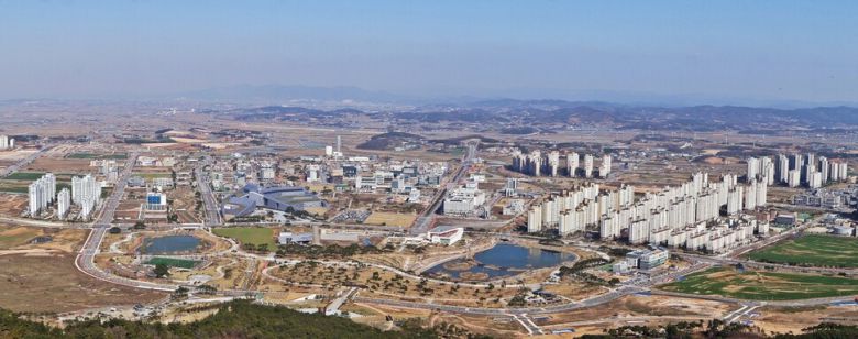 내포혁신도시. 예산군 제공