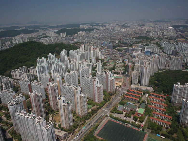 경기도 광명시 모습. <한겨레> 자료사진