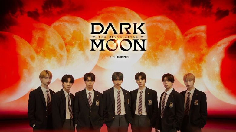 엔하이픈의 <다크 문: 달의 제단> 콘셉트 사진. 하이브 제공