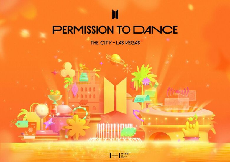 라스베이거스 전체를 ‘비티에스 시티’로 만드는 ‘더 시티’(THE CITY) 프로젝트 컨셉 포스터. 하이브 제공