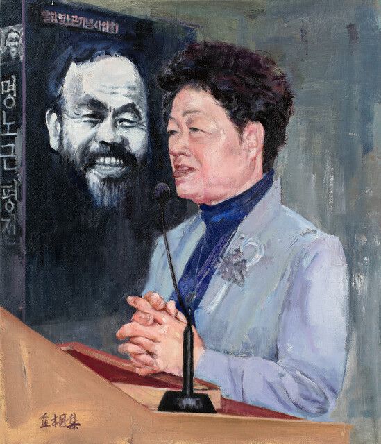 <명노근과 안성례>(2020). 메이홀 제공