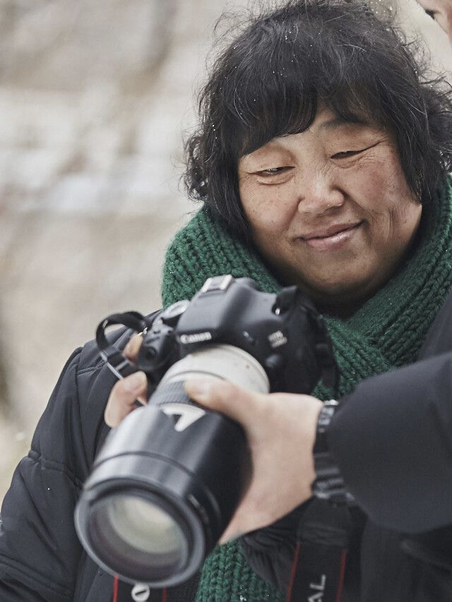 2023 여성영화인축제 공로상을 수상한 임순례 감독. 여성영화인모임 제공
