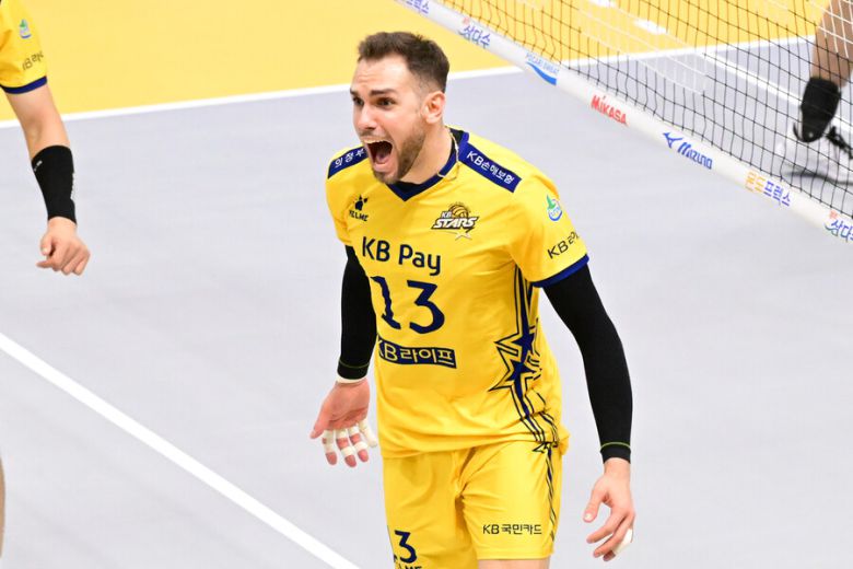 KB손해보험 스타즈 안드레스 비예나. 한국배구연맹 제공