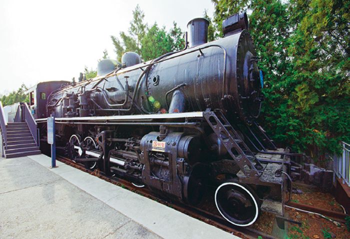 미카5-56호 증기기관차.