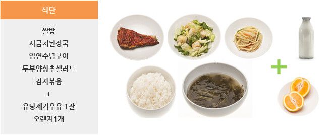 저포드맵 식품으로 차린 식단. 삼성서울병원 제공