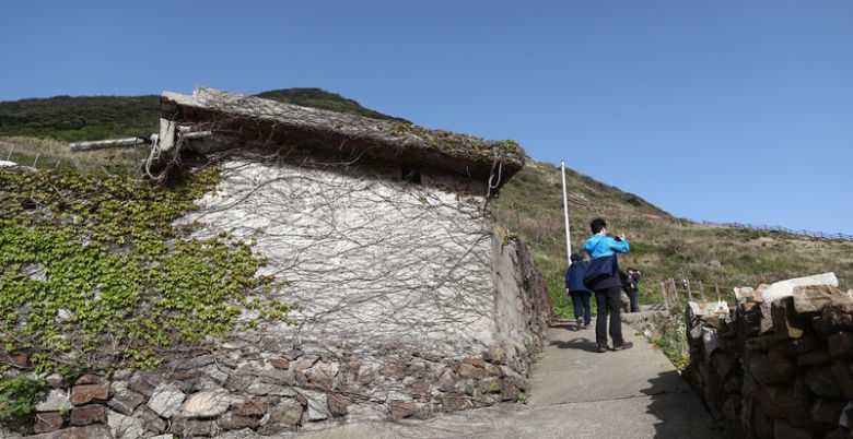 아기자기한 장도 마을 풍경. 박미향 기자