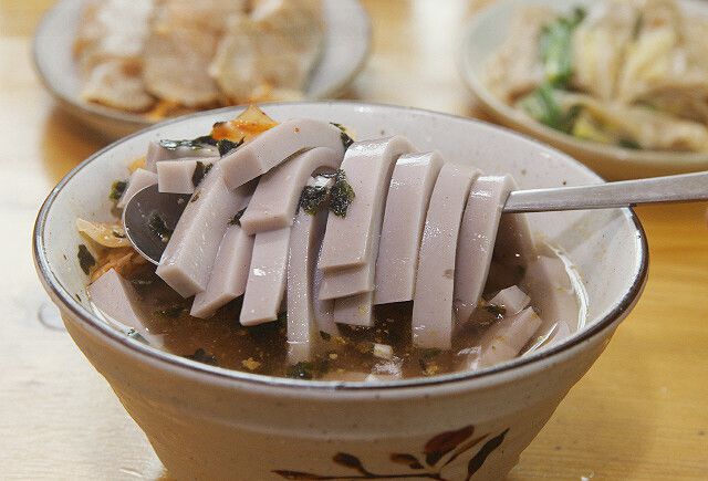 ‘흥업묵집’의 메밀묵밥. 박미향 기자