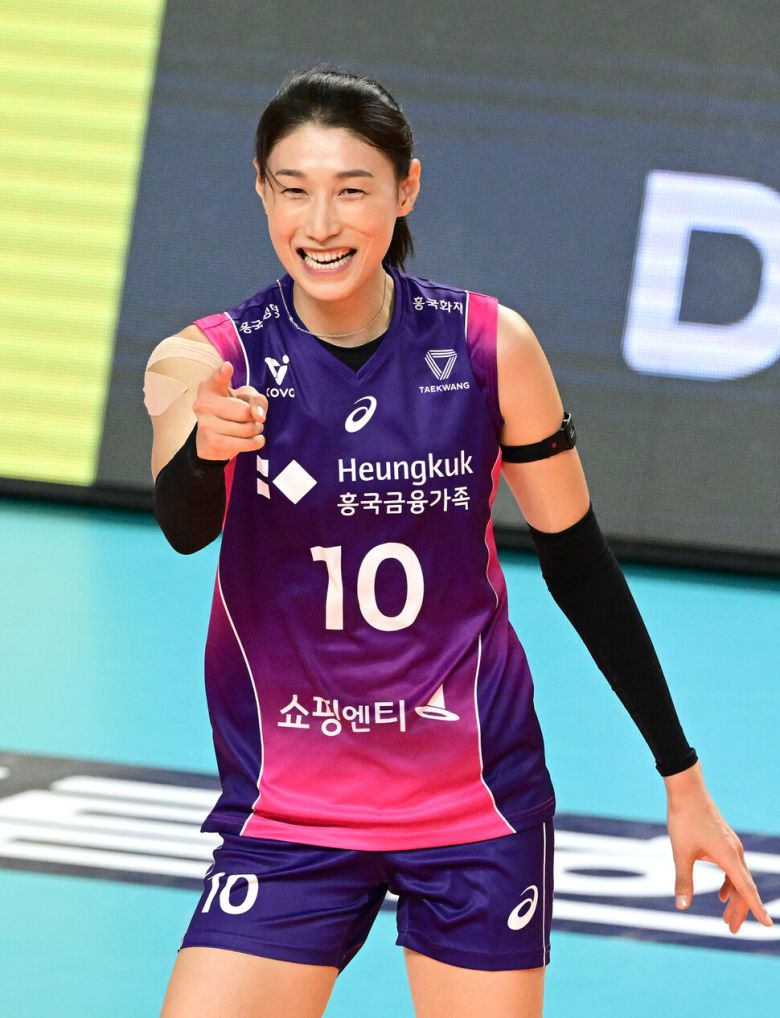 흥국생명 김연경. 한국배구연맹 제공
