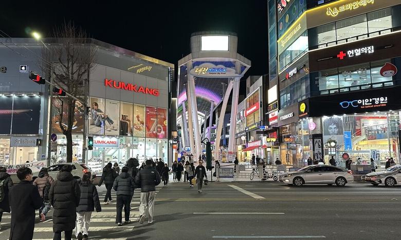 대전 중앙로 은행동 으능정리 거리. 송인걸 기자