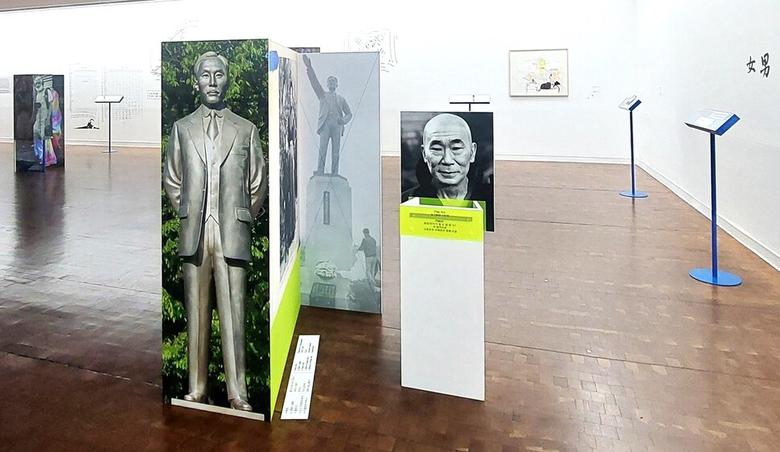 하와이 동포들의 이민사에 얽힌 여러 이야기들을 조형적으로 재구성한 2층 전시장. 노형석 기자