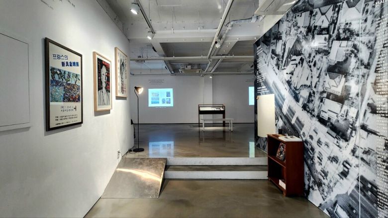 김달진미술자료박물관의 ‘서울미술관, 그 외침과 속삭임’ 전 현장.