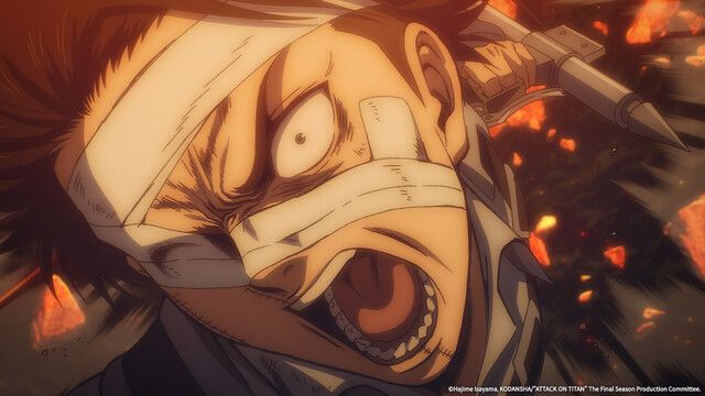 애니메이션 ‘극장판 진격의 거인 완결편 더 라스트 어택’. 애니플러스 제공