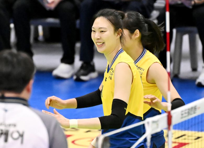 현대건설 양효진. 한국배구연맹 제공