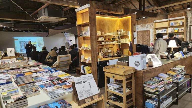 포도책방 내부 모습.