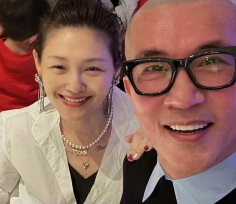 쉬시위안 생전에 구준엽과 함께 웃고 있는 모습. 구준엽 인스타그램 갈무리