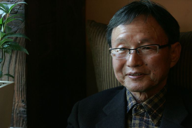 2008년 2월 한겨레와 인터뷰하는 신경림 시인. 한겨레 자료사진