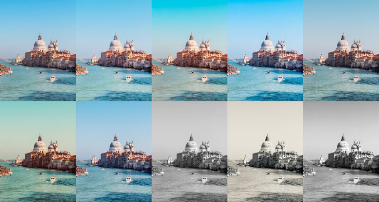 색감에 따라 사진은 느낌이 달라진다. 김성주 제공