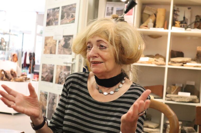 28일(현지시각) 독일 본 세계여성박물관에서 한겨레와 만난 마리아네 피첸(77) 박물관 관장. 사진 장예지 특파원