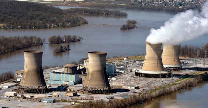 미국이 인공지능 전력 수요에 대응하기 위해 원전 사고가 발생한 스리마일섬 원전을 2028년 재가동할 계획이다. 사진은 스마마일 원전의 냉각탑 모습. AP 연합뉴스