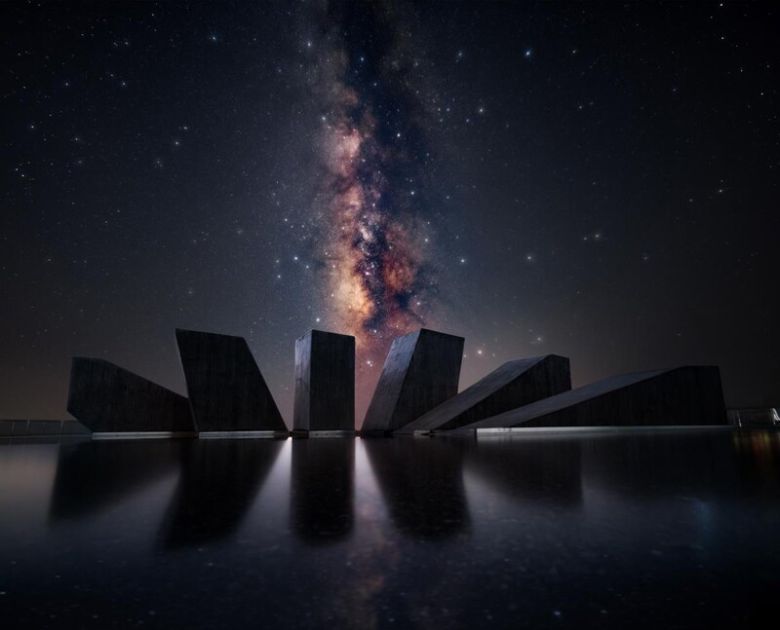 은하로 가는 관문. © Yujie Zhang