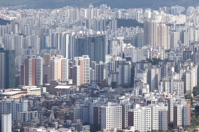 서울 아파트 모습. 연합뉴스