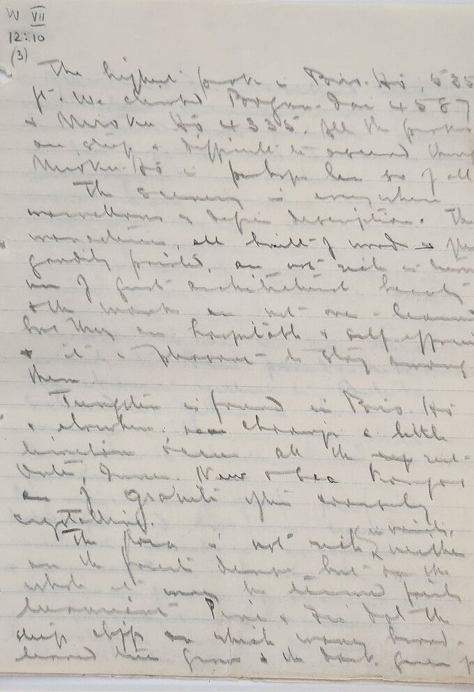 어니스트 헨리 윌슨이 남긴 탐사기록 복사본. 어니스트 헨리 윌슨/국립수목원 제공