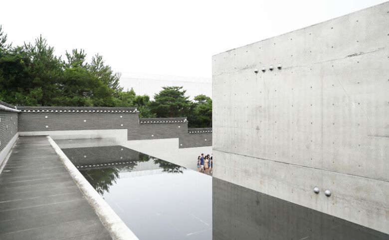 한국인이 가장 사랑하는 일본 건축가 안도 다다오가 설계한 본태박물관. 박미향 기자