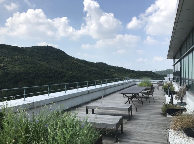 한낮의 여름. 멍하게 구름을 바라보면 여유가 찾아들고 상상력이 풀려나온다. 배정한 제공