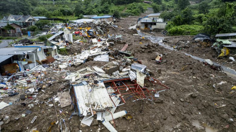 2023년 7월18월 경북 예천군 효자면 백석리 마을이 폭우에 따른 산사태로 폐허가 됐다. 이 곳에서만 4명이 숨지고 1명이 실종됐다. 김진수 선임기자 jsk@hani.co.kr