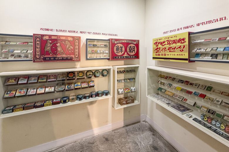 성냥박물관 실내 풍경. 최갑수 제공