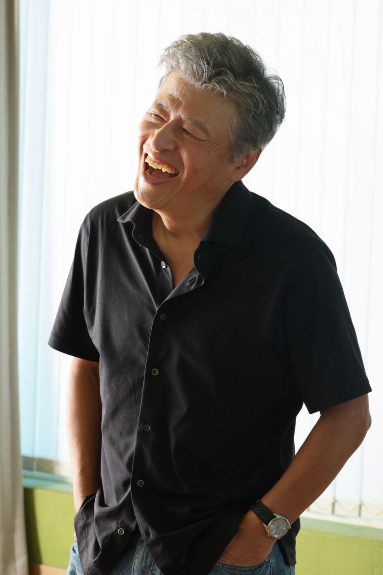 배우 권해효가 7일 오후 서울 종로구 액터스스튜디오마인에서 활짝 웃고 있다. 김영원 기자 forever@hani.co.kr