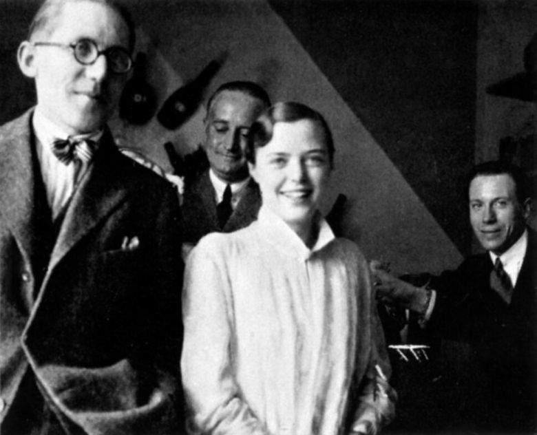 1928년 르코르뷔지에(왼쪽)와 샤를로트 페리앙. ⓒPierre Jeanneret, 을유문화사 제공