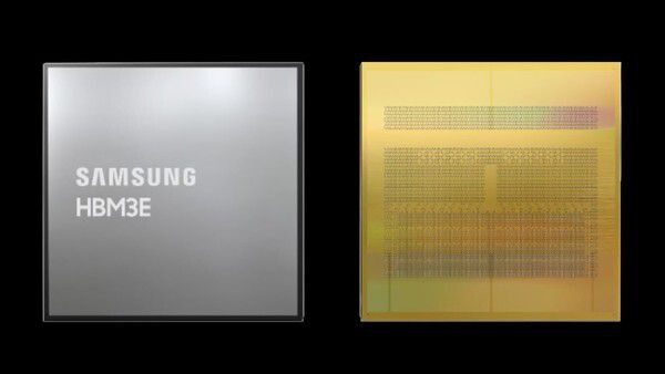 삼성전자의 5세대 고대역폭메모리(HBM3E). 삼성전자 제공