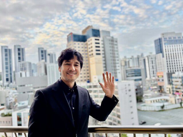 신작 ‘디어 스트레인저’와 대표작 ‘드라이브 마이 카’로 제30회 부산국제영화제를 찾은 배우 니시지마 히데토시. 김은형 기자