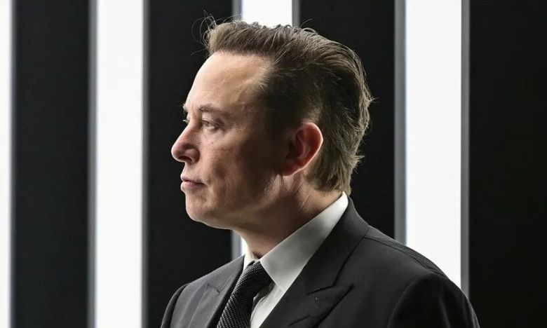 일론 머스크가 2022년 3월22일 독일에서 열린 테슬라 행사에 참석하고 있다. 로이터연합뉴스