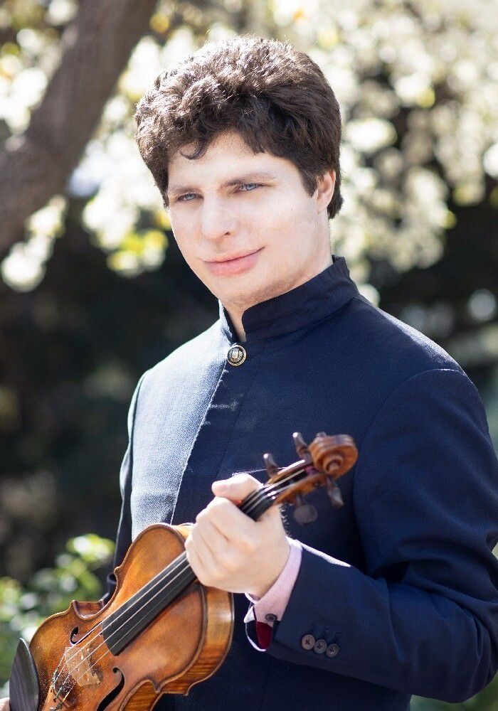 조성진과 실내악 파트너로서 투어에 나서는 바이올리니스트 아우구스틴 하델리히. 서울시향 제공