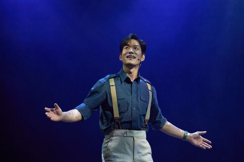 창작 뮤지컬 ‘비하인드 더 문’ 주인공을 맡은 배우 유준상. 컴퍼니 연작 제공