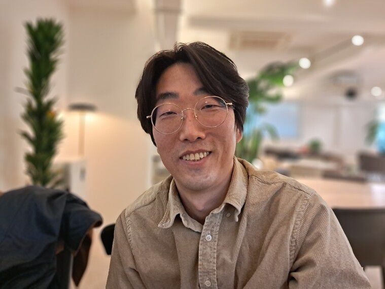 28일 오후 서울 중구의 한 카페에서 한겨레와 만나 인터뷰하는 박건태 팀장. 고경태 기자