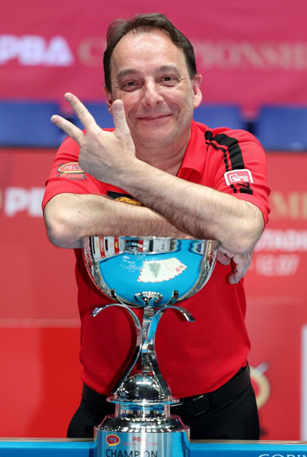 한국 무대 적응을 완벽하게 마치고 통산 3승 고지에 오른 다니엘 산체스. PBA 제공