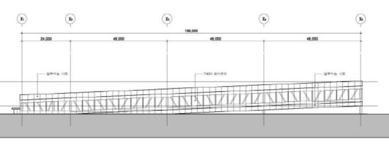 광주대표도서관 설계도 중 일부. 광주시 누리집 갈무리