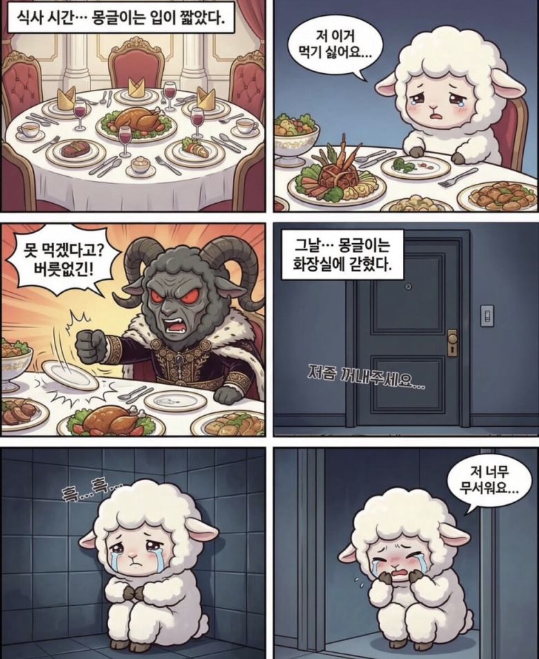 전두환의 손자 전우원(29)씨가 자신의 유소년 시절을 배경으로 만든 웹툰. 전우원씨 인스타그램 갈무리