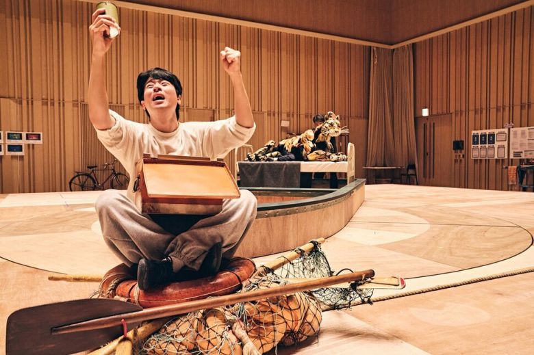 ‘라이프 오브 파이’에서 파이 역을 연습 중인 배우 박정민. 에스앤코 제공