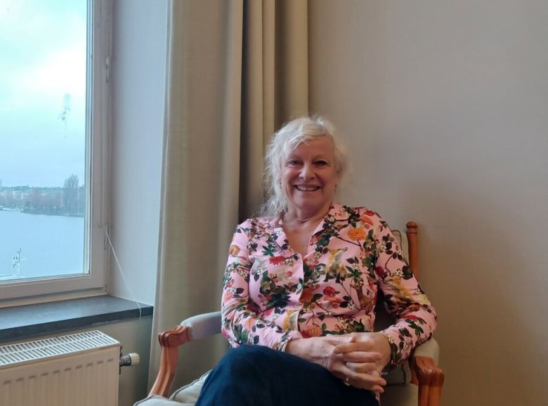 스웨덴의 유명 동화 작가 페르닐라 스탈펠트가 8일 오전 출판사 라벤&셰그렌에서 한겨레와 인터뷰했다. 임인택 기자 imit@hani.co.kr